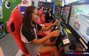 Thai milf gf cutie masturbates and jerks