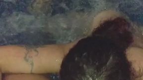 the way she eats me ..... and play with my belly button