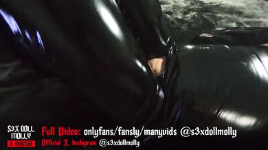 Her ass busts through latex as a kinky cat woman gets fucked raw
