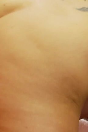 Blonde bend over as pussy gets drilled by a monster cock