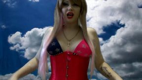 Huge giantess Goddess will play with you and crush you after