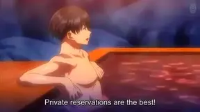 Anime Beauty Seduces With Blowjob Gets Facial in Hot Hentai Moment