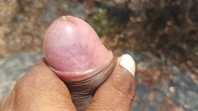 Tamil boy masterbathing in public place