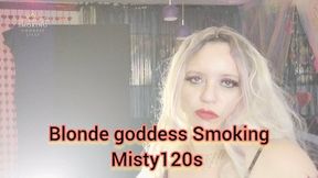 Blonde Goddess Smoking Misty 120s - SGL026