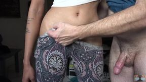 Intercrural Pussyjob With Camel Toe Slide Thigh Gap Fuck