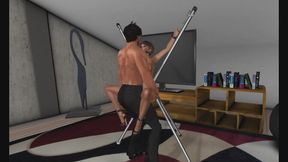 Pantyhose-bound GF takes hardcore fuck