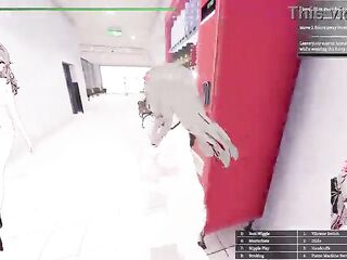 Manaka Secret Flasher, Lets go watch the World! (Modded)