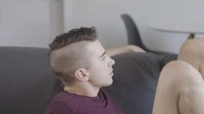 Manuel Skye tosses stepson's salad and fucks him balls deep