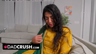 Step Daughter Jasmine Sherni Feels Weird About Her New Stepdad Feeling Up Her Tits And Ass -DadCrush