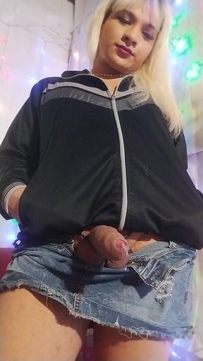 Tgirl Cute Cumshot Semen