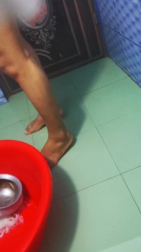 Emotional moment from &quot;shower  video she need fuck her  her pussy vary  big&quot;