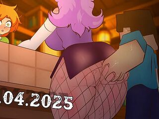 Minecraft - harasses a female shop visitor ! Hentai Anime sex * cartoon porn * 2d 2025