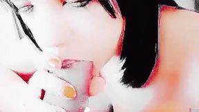 Hotel door open to reveal BBC deepthroat party