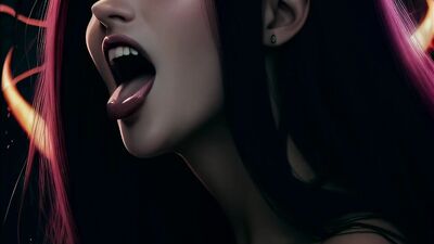Succubus Demon Encounter Blow job