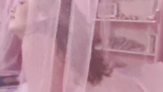 Voluptuous 18 Yo little April Flaunts her Thin Body Solo