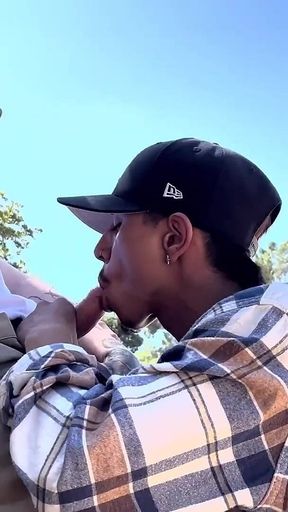 Blowjob Cock Sucking Caught! Big Uncut Cock!