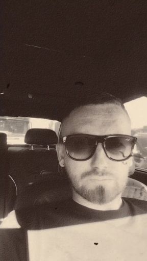 Tattooed Blonde 38 Year Old Teases with Bulge &amp; Blue Eyes - Single &amp; Ready