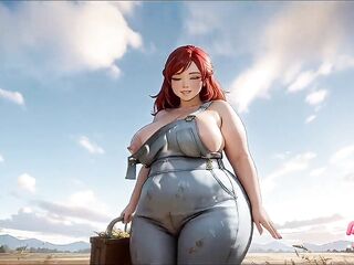 Fat Redhead is a Farm Raised Cum Dump