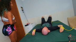 Farting brunette, by Mibby and Slave, (cam by Manu) FULL HD