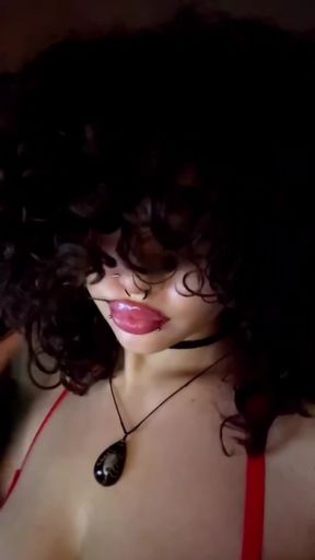 Curvy solo babe invites you to OnlyFans