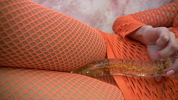 Super Model With Big Tits Playing With Her Dildo