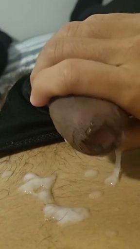 Sissy Jerking Off and Cumming After Using Step Mommys Panties   Clip 1