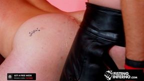 Dominant Fucker Double Fist Colared Sub Josh Mikael, Declan Blake FistingInferno