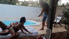 caiu na net !!! luana aguiar foi pega pelo corno e teve que dar ate o cuzinho pra se safar . el toro de oro - alex lima - paty bumbum