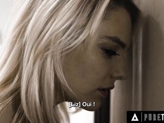 PURE TABOO A Wife Manipulated To Join Trio With Her Hubby & The Hot Nanny - FRENCH SUBTITLES