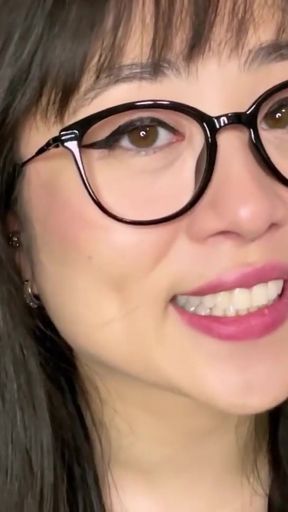 Asian Babe Falls in Love w Your Penis during Medical Study -ASMR- Kimmy Kalani   Clip 1