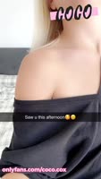 Coco_Cox - Coco Cox's Snapchat Sexting Slay: Blonde Cheerleader's Blowjob Extravaganza