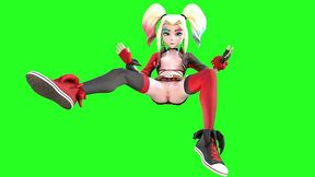 cockbox3d - update #6 - harley gwen quinn tennyson massive anal gape secretary min skirt 3d ahegao breast growth