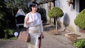 Teasing in the garden