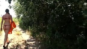 She shows her courage by fucking a guy in front of everyone