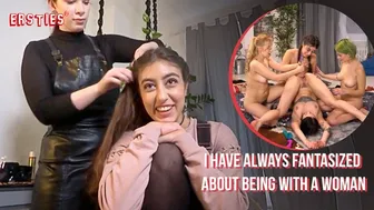 First Time Lesbians Explore Each Other With Toys And Tongues