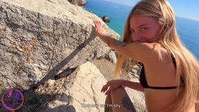 Seduced by the Elastic Ass While Hiking - Bunny Rabbits
