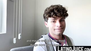 LatinoJuice.com - Curly twink Joe Dave suffers from extensive ass pounding from Igor