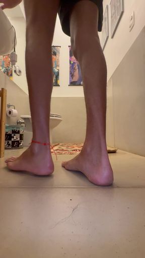 Young Brazilian feet