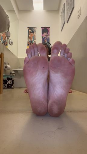 Young Brazilian feet