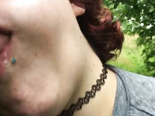 Outdoor Amateur Blow Job Facial Cum Shot