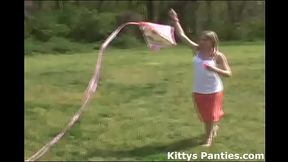 Come outside and help me fly my kite