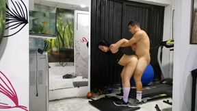 Sweaty Workout And Motivation Classes At The Gym Turns Into Hardcore Fetish Fucking