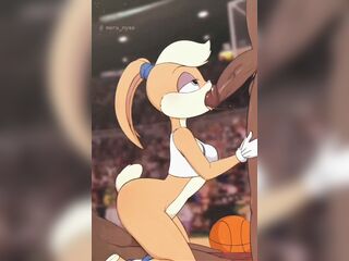 Lola Bunny enjoys two BBC - by Merunyaa