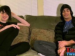 Tristan has had a foot fetish since he was young and Aron