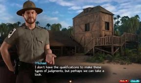 Treasure of Nadia: a guy shows his huge dick to two horny MILF's ep 192