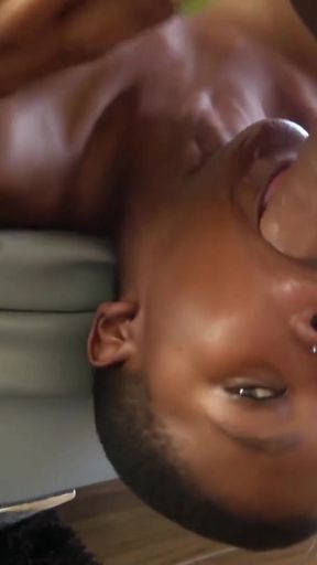 I knew this big tits EBONY TEEN chased bigger things... I showed her what real opportunity feels like   Clip 2
