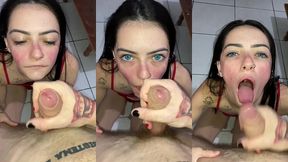 badmelli adora meu leitinho e engole tudo