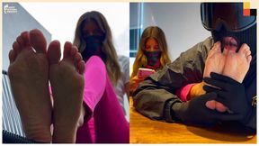 Innocent 18yo Runway Model Gets Her Feet Passionately Worshipped While Her Parents Wait Outside - COLLECTORS EDITION