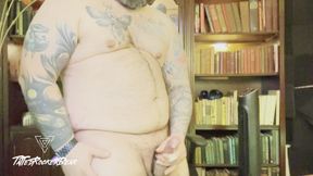 Big Loads From a Hairy Chubby Tatted Bear