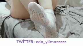 FOOT- FOOT FETISH- TURKISH FOOT- TURKISH FOOT FETISH- SOCKS- STOCKINGS FETISH- SHORT SOCKS- WHITE SOCKS- TURKISH MILF- TURKISH PORN- TURKISH OWNER